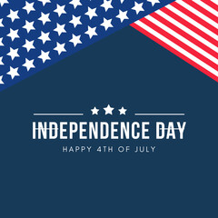 Happy independence day 4 Th July, United states of America day. Social media Story Layout design template for independence day social media.