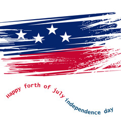 Happy independence day 4 Th July, United states of America day. Social media Story Layout design template for independence day social media.