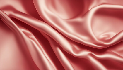 Obraz premium red gradient background, toned silk drapery backdrop