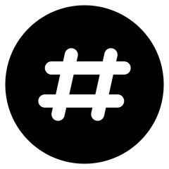 Vector Icon Hashtag, Signs, Seo, Punctuation, Symbol, Social