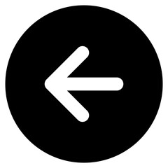 Vector Icon Left, Direction, Sign, Return, Go Back, Previous