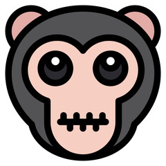 Vector Icon Secret, Monkey, Animal, Wildlife, Pet