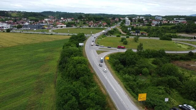 Prijedorska Petlja - Banja Luka - Drone footage