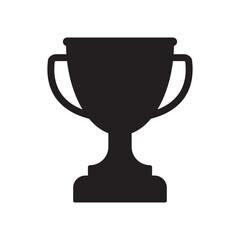 Trophy icon. Trophy cup, winner cup, victory cup icon. Reward symbol sign for web and mobile.