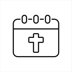 Fototapeta premium Calendar vector icon