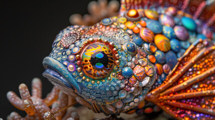 Obraz premium Unreal looking, fantastic fish