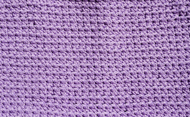 Bright purple cord for knitting bags, baskets and string bags.