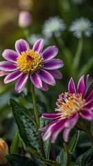 Obraz premium Beautiful, colorful spring flower background