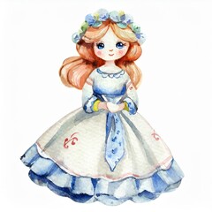 Fototapeta premium Porcelanowa lalka