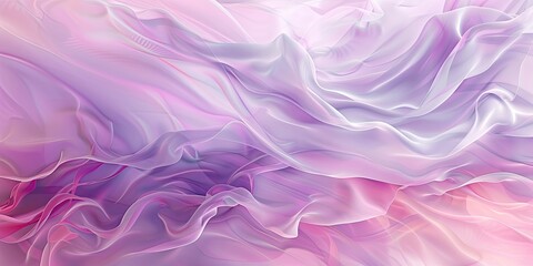 Obraz premium Soft Pink and Purple Fluid Art