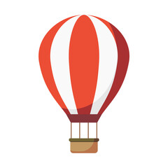 Naklejka premium hot air balloon transparent background