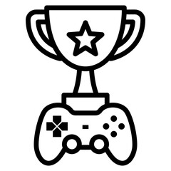 Obraz premium Esports Icon For Design Element