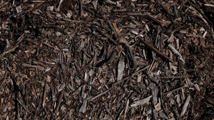 Wood mulch