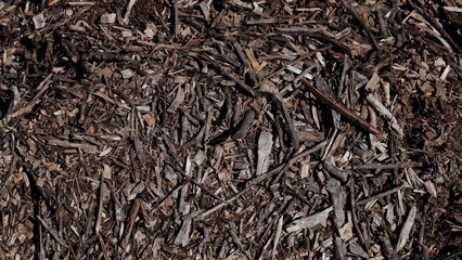 Wood mulch