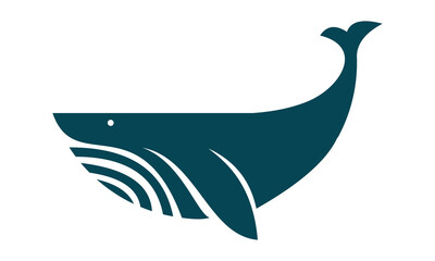 whale logo illustration