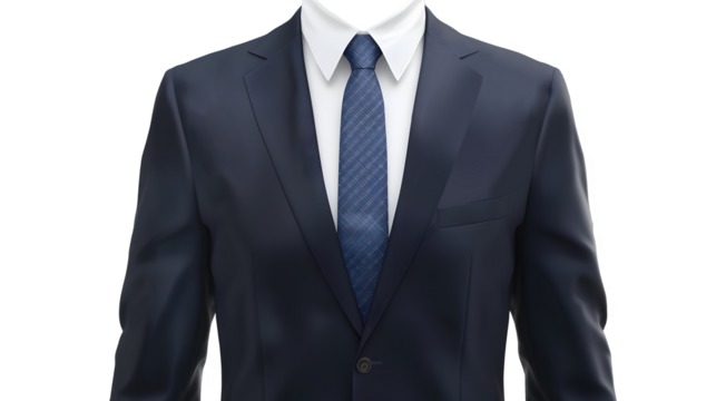 Men's suits, templates, transparent pictures