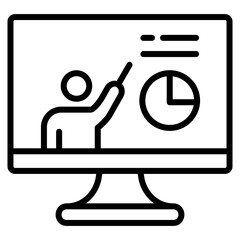 Tutoring  Icon Element For Design