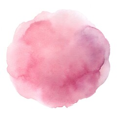 Fototapeta premium pink stain isolated on white background