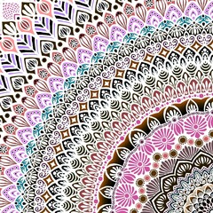 Decorative design with pastel colours theme 