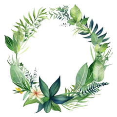Watercolor Floral Wreaths, Creative Watercolor Wreath Illustrations, Beautiful Watercolor Wreath Elements, Watercolor Wreaths for Weddings & Events, Botanical Wreath