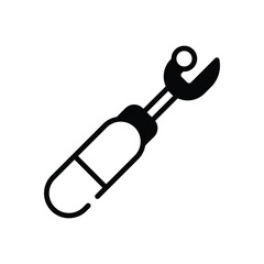 Seam Ripper icon isolate whitebackground vector illustration