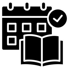 Scheduling  Icon Element For Design
