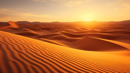 "Captivating Sunset Mirage: Nature's Enchanting Illusion Unveiled in Mesmerizing Beauty"