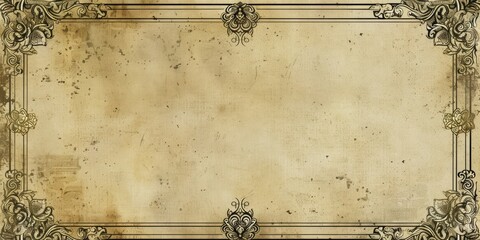 Antique Ornate Decorative Frame