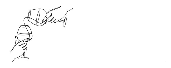 hand holding a wine glass