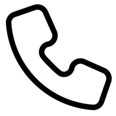 phone line icon vector illustration isolated on white background