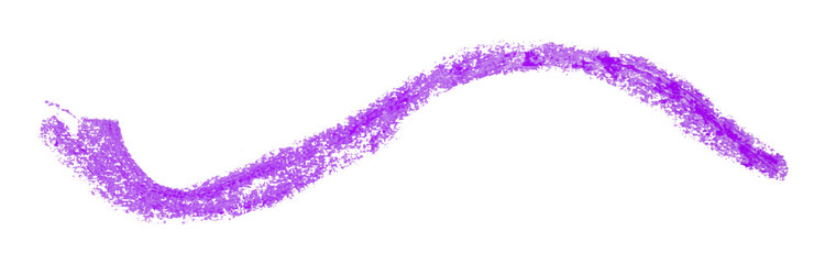 purple pencil strokes isolated on transparent background