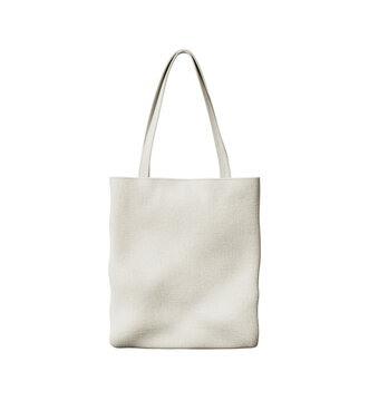 화이트 에코 토트 백 목업 White Eco Tote Bag Mock up