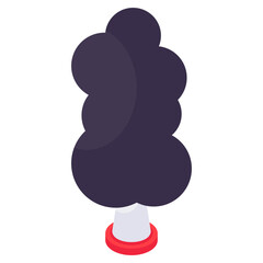 Premium download icon of tree