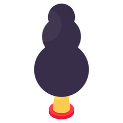 Premium download icon of tree