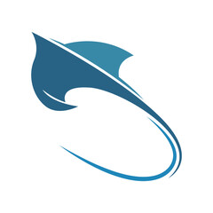 Stingray icon logo design