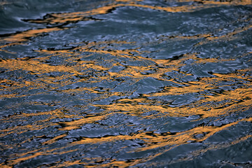 water texture sea background, blue surface ocean waves ripple