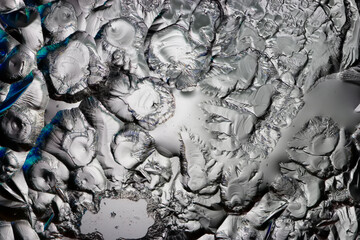 background white crystals macro abstract cold