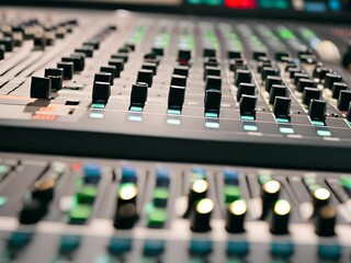 mixer console recording