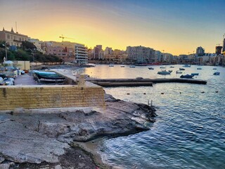  Top view of sand beaches with many hotel buildings and tourist infrastructure.