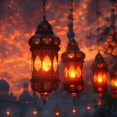 Fototapeta premium Festive Islamic New Year Wallpaper Backgrounds for Your Devices