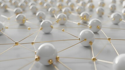 Interconnected Network of Conceptual 3D Financial