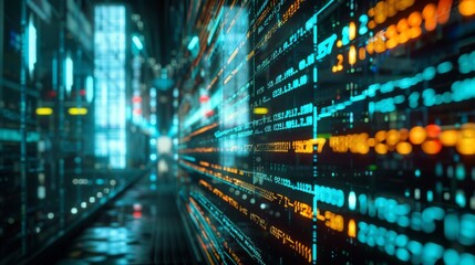 A stock market ticker displaying live updates on share prices and trading volumes, symbolizing the dynamic nature of the market