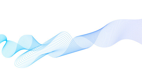 Abstract colorful glowing wave curved lines background.  Abstract frequency sound wave lines and technology curve lines background. Design used for banner, template, science, business and many more.