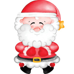 cartoon santa claus