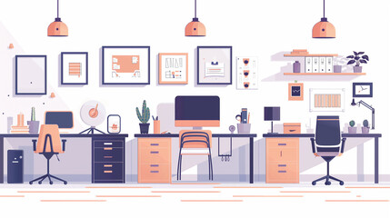 interior of an office