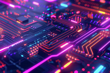 The image shows a close-up of a circuit board.