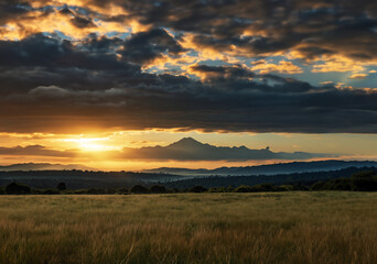 Mountain view serenity