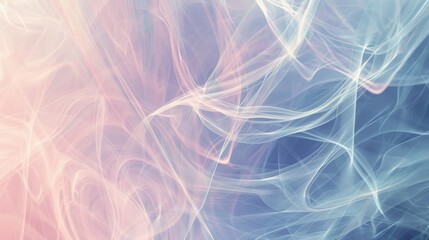 Abstract background featuring delicate, wispy lines in pastel shades, creating a light and airy feel
