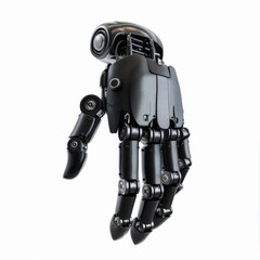 Fototapeta premium hand robot isolate on white background
