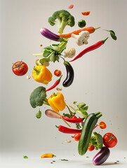 vegetables and fruits